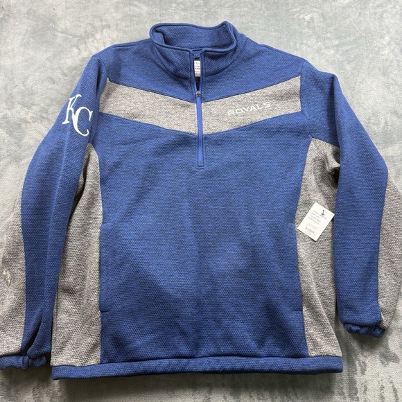 Men's-G-III Sports by Carl Banks XXL Kansas City Royals Double Play Pullover - Picture 1 of 11
